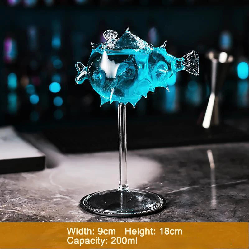 Sculptural Animal Cocktail Goblet