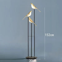 Bird Accent Floor Lamp