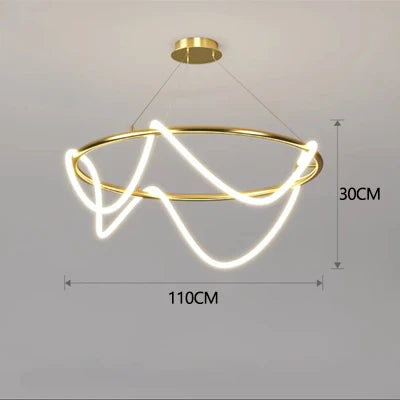 Artistic Long Hose Chandelier