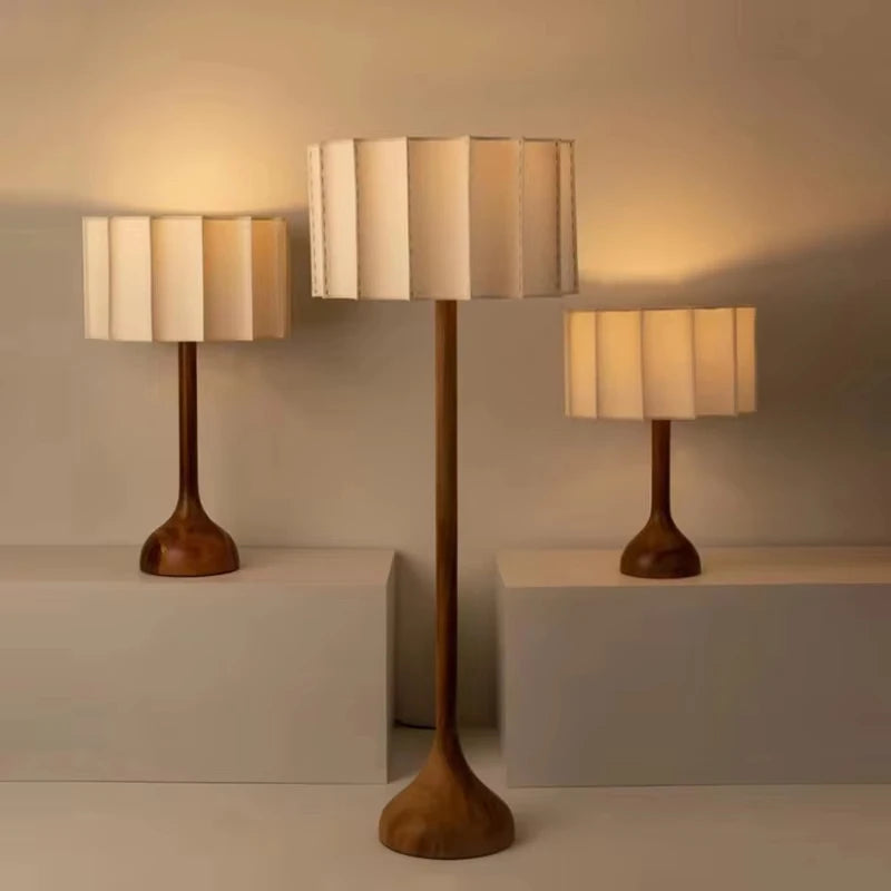 Wabi Sabi Wood Lamp