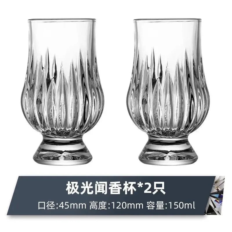 Crystal Whiskey Tasting Glasses
