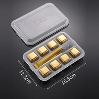 Reusable Stainless Whiskey Cubes
