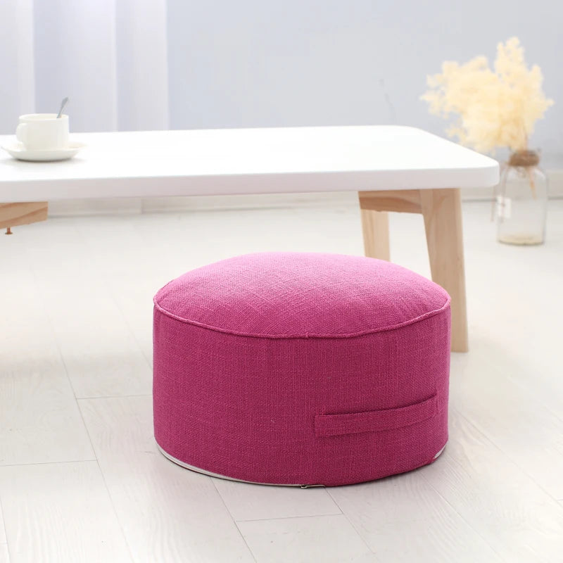 Round Meditation Floor Pouf
