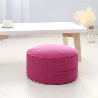 Round Meditation Floor Pouf