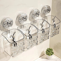 Suction Glacier Bathroom Basket