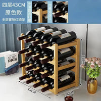Modular Wooden Wine Rack