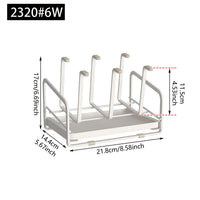 Countertop Iron Glass Rack