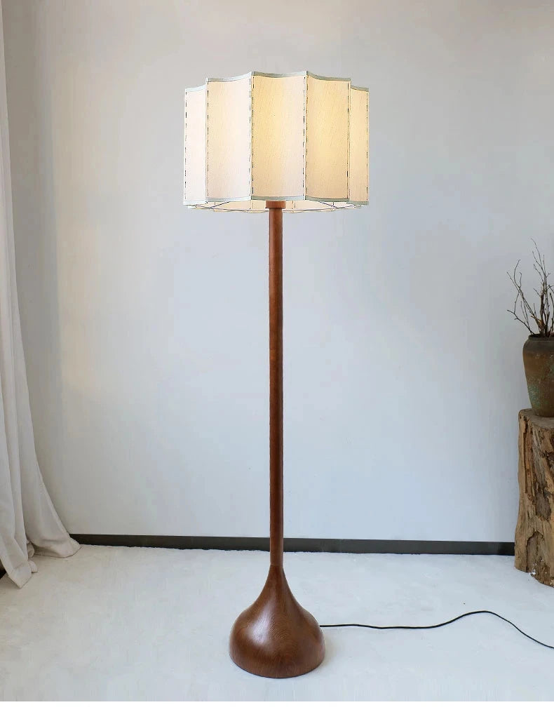 Wabi Sabi Wood Lamp
