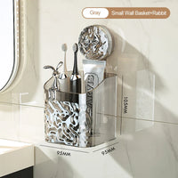 Suction Glacier Bathroom Basket