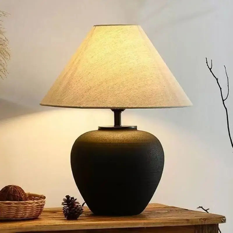 Retro Ceramic Floor Lamp