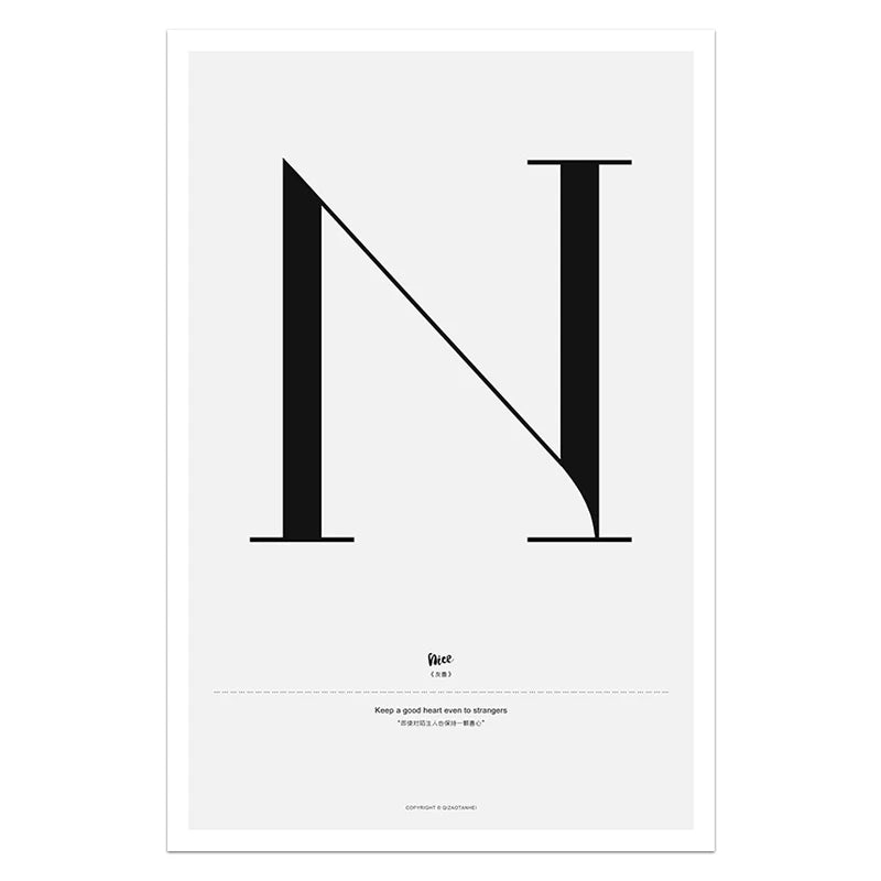 Minimal Love Quote Prints