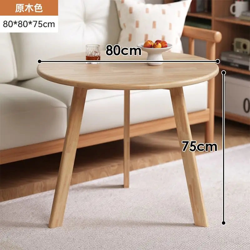 Solid Wood Round Table