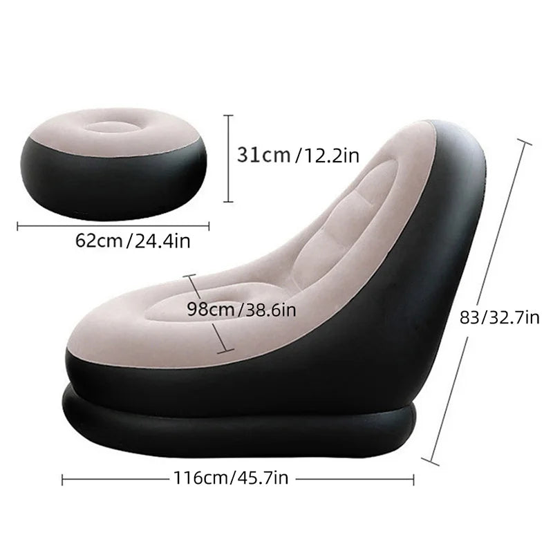 Foldable Inflatable Lounge Chair