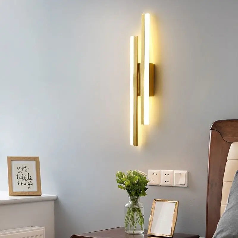 Copper Line LED Sconce