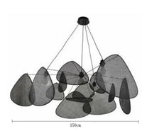 Woven Bamboo E27 Chandelier