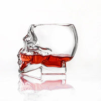 Skull Shaped Whiskey Glass