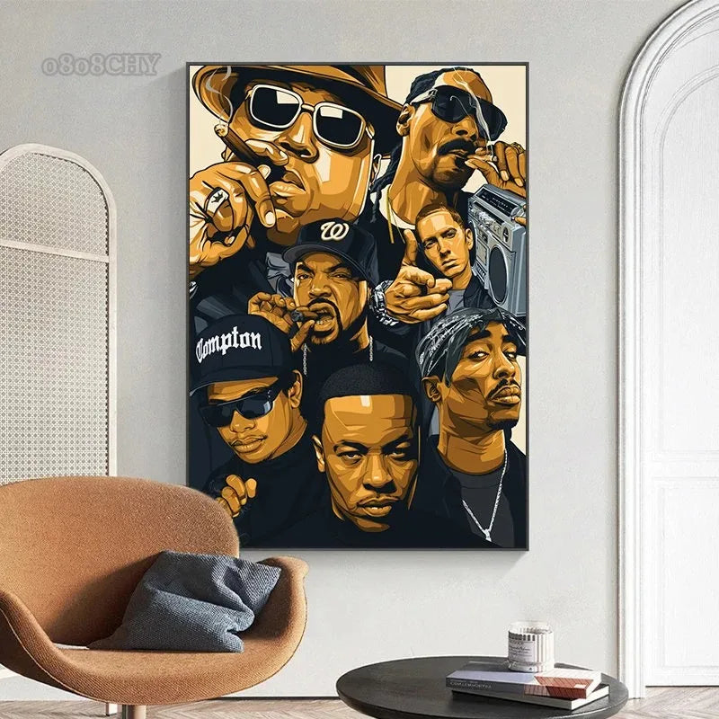 Hip Hop Canvas Prints