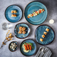 Glazed Porcelain Tableware Set