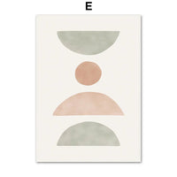 Boho Rainbow Leaf Prints