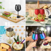 Stainless Steel Wine Goblet