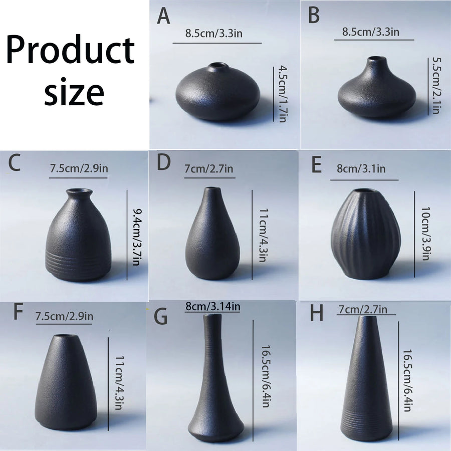 Minimal Japanese Ceramic Vase