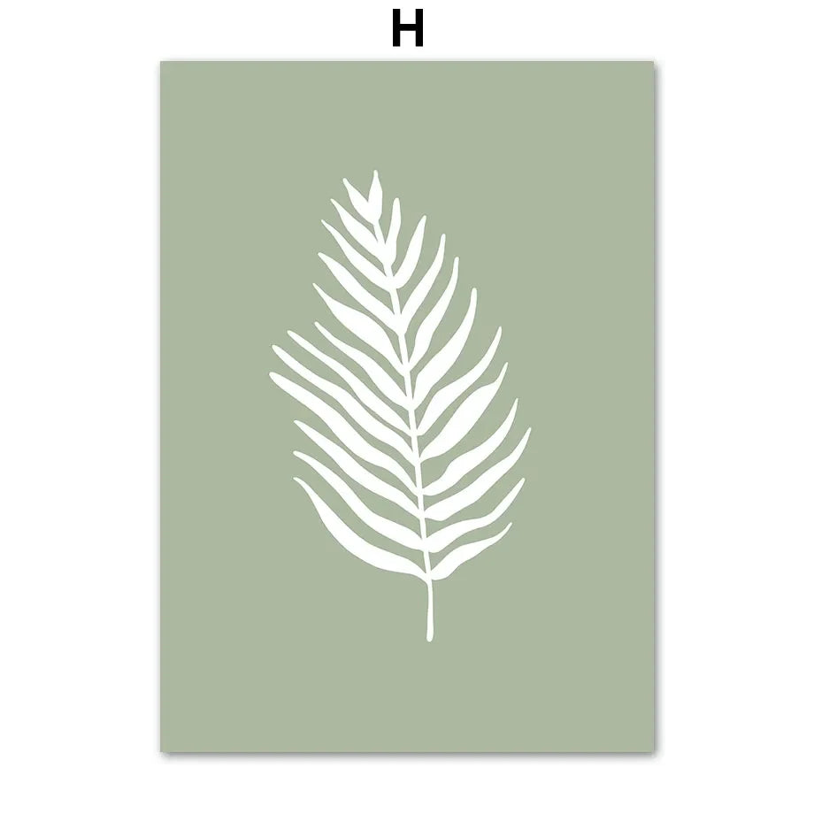 Sage Botanical Canvas Prints