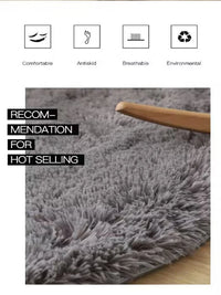 Fluffy Round Plush Carpet