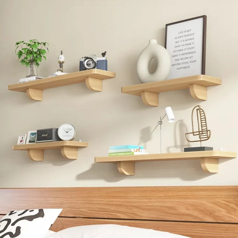 Solid Wood Partition Shelf