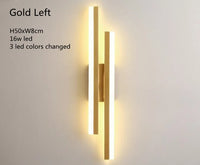 Copper Line LED Sconce