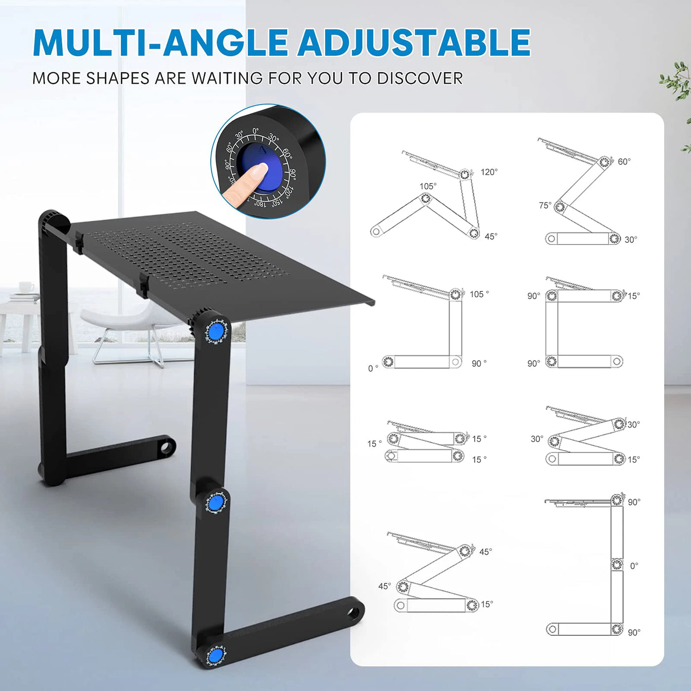 Aluminum Cooling Laptop Desk