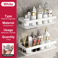 Rustproof Suction Shower Rack
