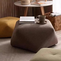 Modern Leather Ottoman Stool