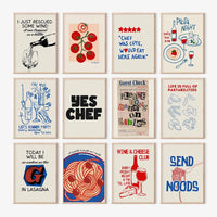 Wine Cheese Kitchen Prints