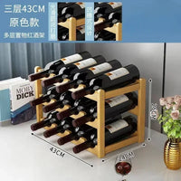 Modular Wooden Wine Rack