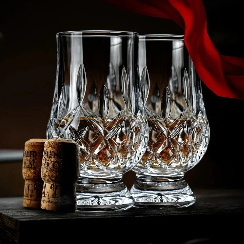 Crystal Whiskey Tasting Glasses