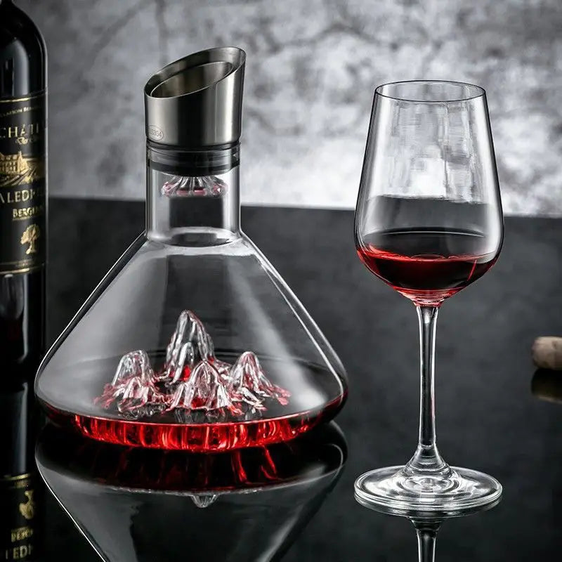 Iceberg Crystal Whisky Decanter