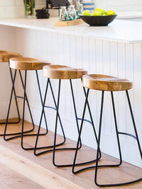 Solid Wood Bar Stool
