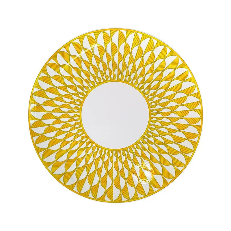 Geometric Bone China Tableware