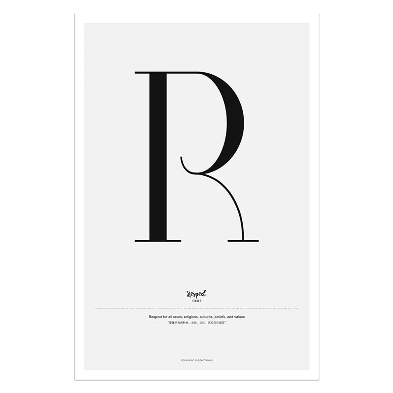 Minimal Love Quote Prints