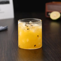 Japanese Striped Glass Tumblers