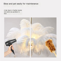 Feather Art Pendant Chandelier