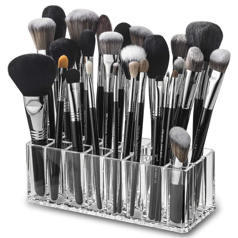 Acrylic Makeup Brush Organizer