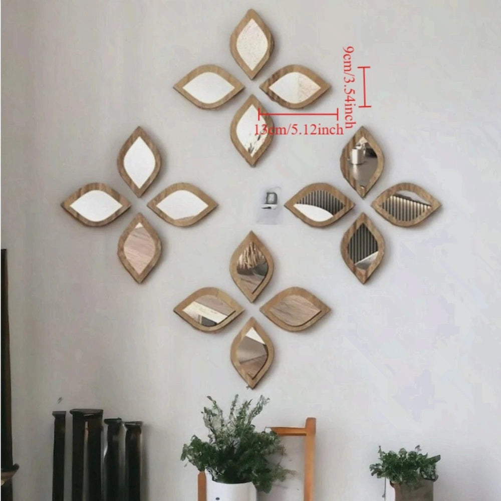 Boho Teardrop Wall Mirrors
