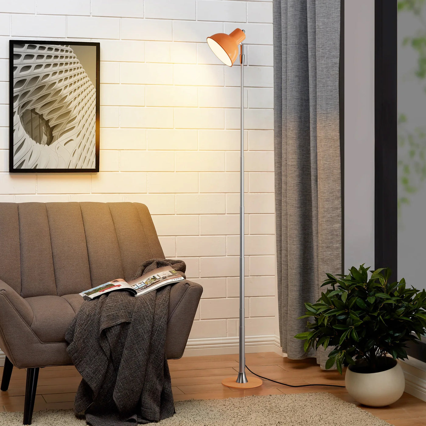 Telescopic Dimmable Floor Lamp