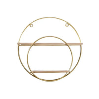 Gold Iron Wall Shelf