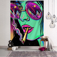 Psychedelic Boho Wall Tapestry