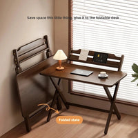 Foldable Bamboo Study Workstation
