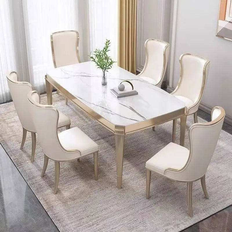 Marble Top Dining Set
