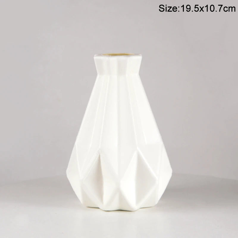 Modern Plastic Flower Vase