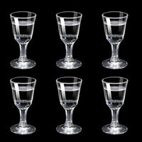 Mini Footed Shot Glasses